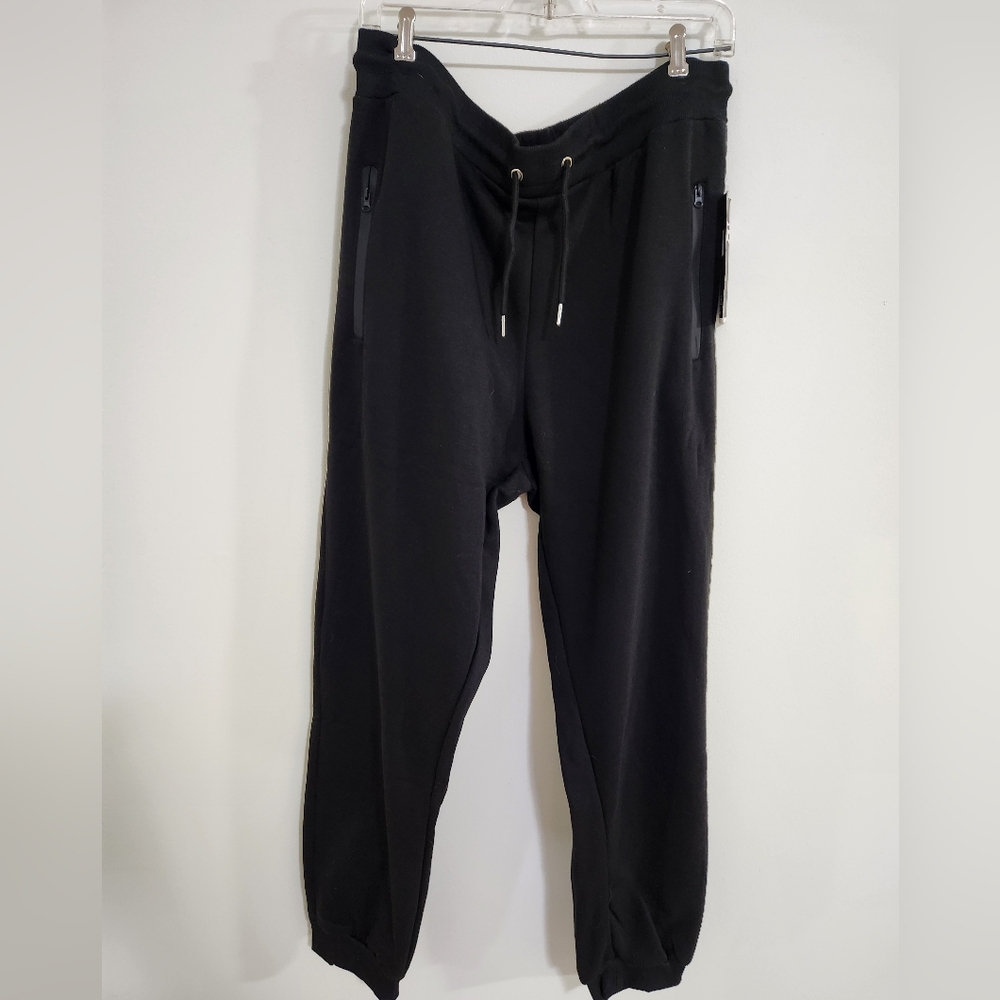 J.Come Black Sweatpants, Size 2XL, NWT